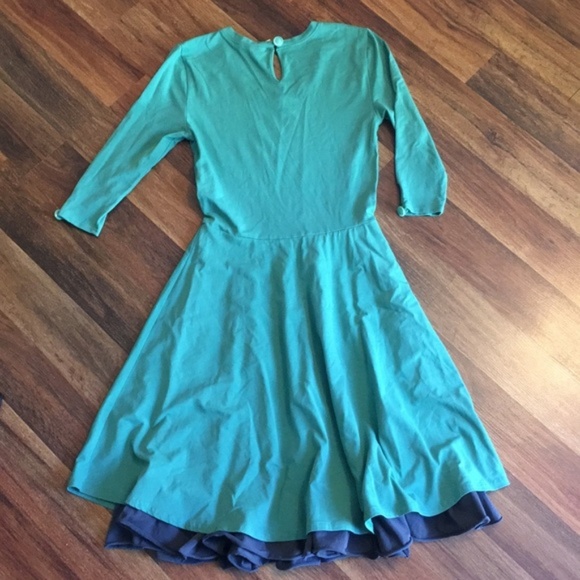 Matilda Jane Dress in Green and Navy - Picture 5 of 7